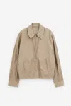 LEMAIRE ZIPPED BLOUSON JACKET