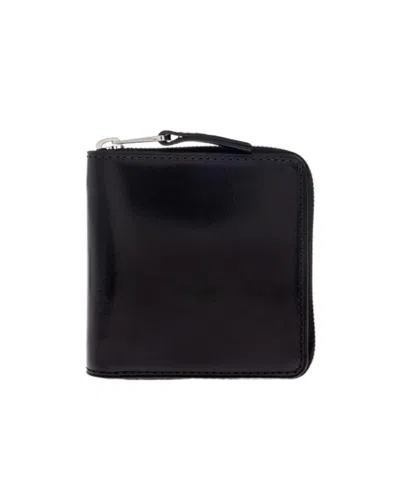 Lemaire Zipper Wallet In Black