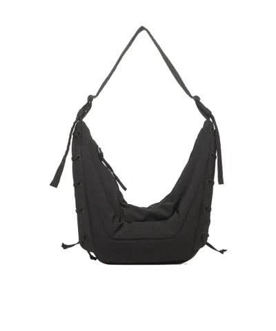 Lemaire Zippered Shoulder Bag In Brown
