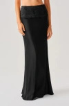 Leman Mercer Sasha Skirt In Black