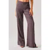 Leman Mercer Valerie Pant In Gray