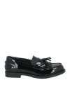 Lemaré Woman Loafers Black Size 7 Leather
