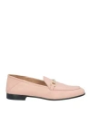 Lemaré Woman Loafers Blush Size 6 Leather In Pink