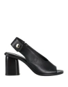 Lemaré Woman Sandals Black Size 8 Leather In Black