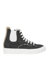 Lemaré Woman Sneakers Black Size 7 Textile Fibers In Black