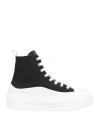 Lemaré Woman Sneakers Black Size 11 Textile Fibers In Black