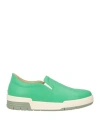 Lemaré Woman Sneakers Green Size 7 Soft Leather