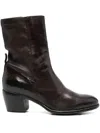 Lemargo 60mm Zipped Leather Ankle Boots In Multi