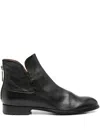 Lemargo Back-zip Ankle Boots In Black