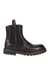 Lemargo Man Ankle Boots Black Size 12 Soft Leather In Black