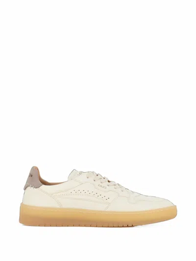 Lemargo Perforated Panelled Sneakers In Neutral