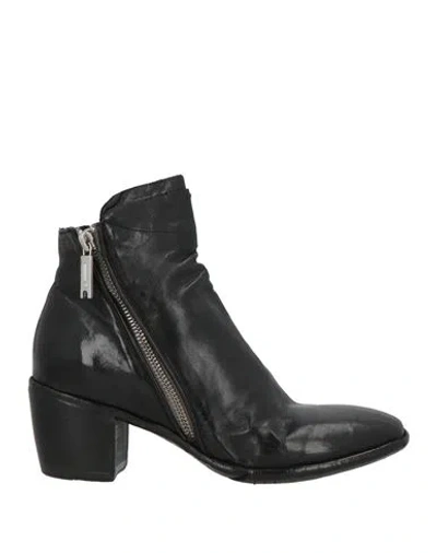 Lemargo Woman Ankle Boots Black Size 7 Leather