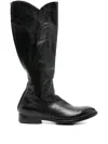 Lemargo Zipped Knee Boots In Multi