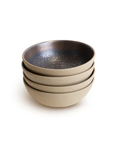 Lemieux Et Cie Akita 4-pc. All-purpose Bowls, Service For 4 In Neutral