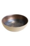 Lemieux Et Cie Akita Stoneware 4-piece Bowl Set In Brown