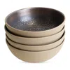 Lemieux Et Cie Akita Stoneware Bowls, Set Of 4