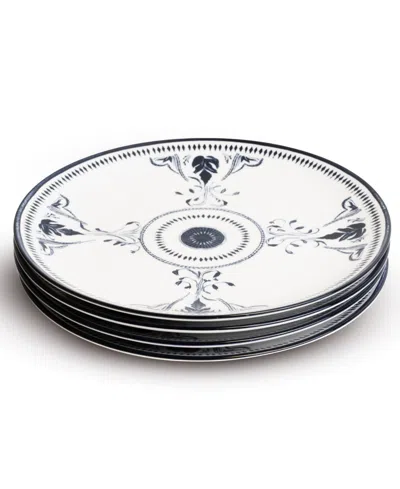 Lemieux Et Cie Bruges 4-pc. Dinner Plates, Services For 4 In Multi