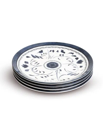 Lemieux Et Cie Bruges 4-pc. Salad Plates, Service For 4 In Multi