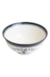 Lemieux Et Cie Bruges Porcelain 4-piece Bowl Set In Blue