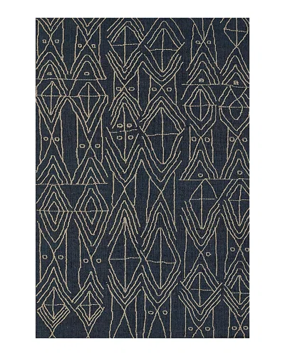 Lemieux Et Cie By Momeni Argan Arg-7 Area Rug, 3'6 X 5'6 In Blue