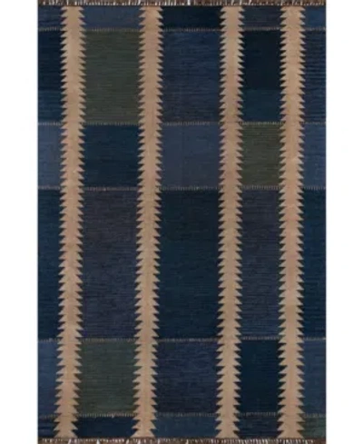 Lemieux Et Cie By Momeni Duar Dua-2 3'6" X 5'6" Area Rug In Indigo
