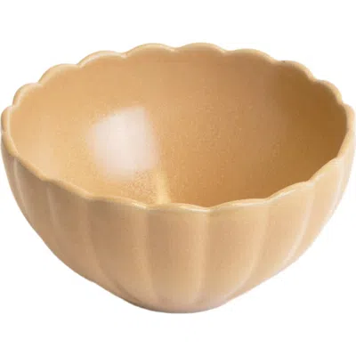 Lemieux Et Cie Dhalia Stoneware 4-piece Bowl Set In Neutral