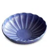 Lemieux Et Cie Dhalia Stoneware Pasta Bowl, Set Of 4 In Blue