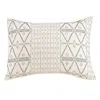 Lemieux Et Cie Geo Tick Cotton Sham, King In Black
