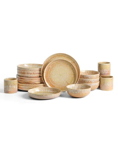 Lemieux Et Cie Hanami 20-pc. Dinnerware Set, Service For 4 In Neutral