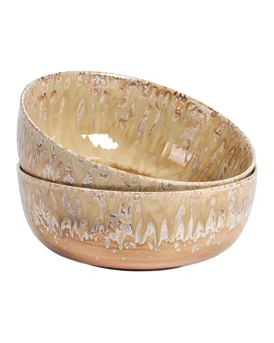 Lemieux Et Cie Hanami 2pc Service Bowl Set In Neutral
