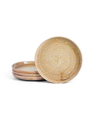 Lemieux Et Cie Hanami Salad Plates, Set Of 4 In Neutral