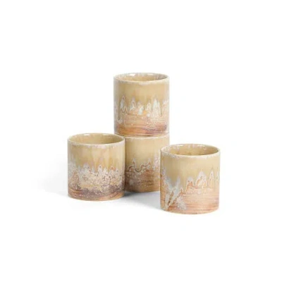 Lemieux Et Cie Hanami Stoneware Mug Set In Neutral