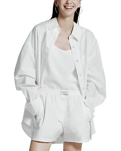 L'emiune 01 Long Sleeve Shirt In White