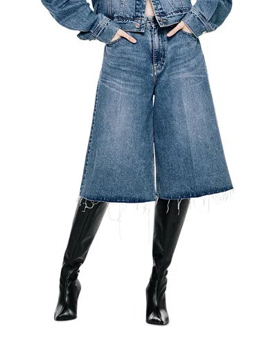 L'emiune 02 Denim Shorts In Blue