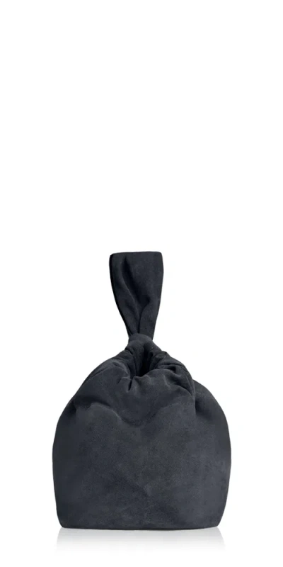 Lemiz Mariposa Clutch Midnight Suede