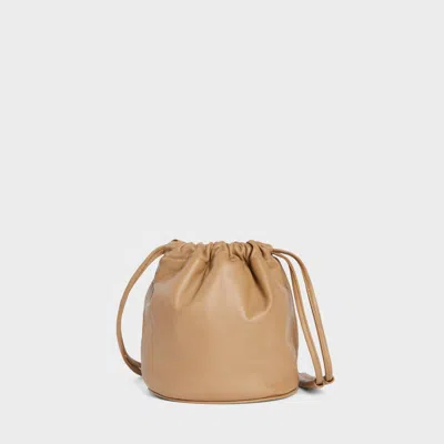 Lemiz Women's Allegro Bucket Bag In Caramel In Brown