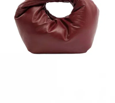 Lemiz Women's Mello Top Handle Handbag In Mulberry In Red