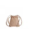 Lemiz Women's Mini Bowie Bag In Clay Suede In Multi