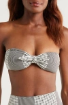 Lemlem Ava Bandeau Bikini Top In Semira Vanilla