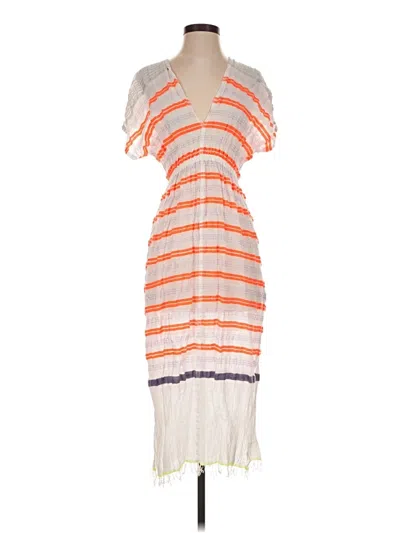Pre-owned Lemlem Casual Dress In Orange
