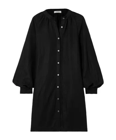 Lemlem Casual Long Sleeve Dress In Black