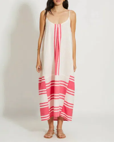 Lemlem Cotton Slip Dress In Ayelu Fragaria In Neutral