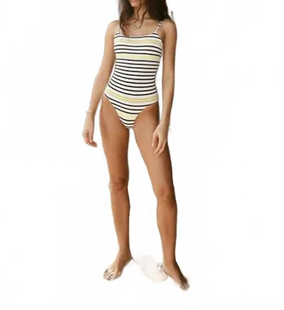 Lemlem Elene One Piece Swimsuit In Bahar Cream In Multi