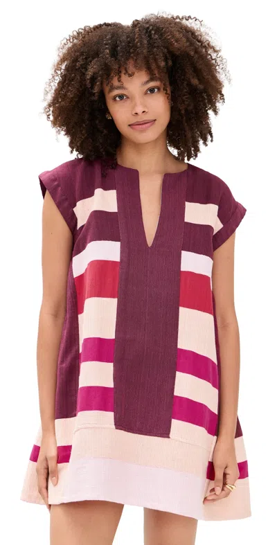 Lemlem Elina Caftan Betami Cherry In Multi