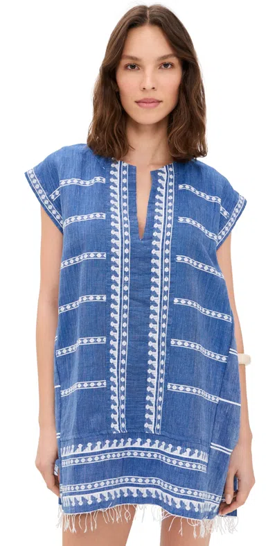 Lemlem Elina Caftan Tebibi Blue