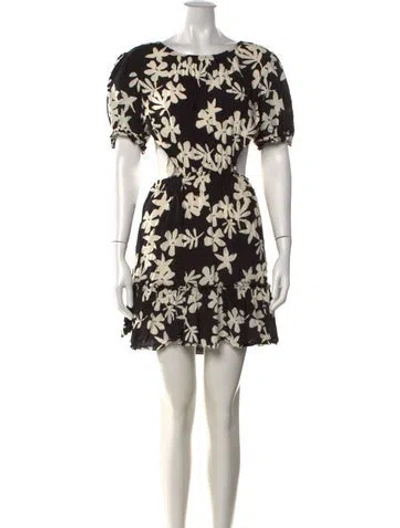 Pre-owned Lemlem Floral Print Mini Dress