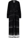 Lemlem Leliti Long Cotton Robe In Black
