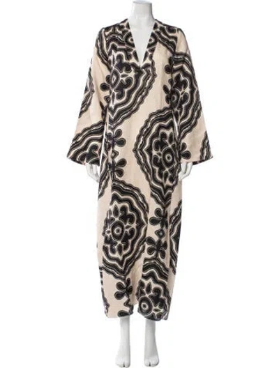 Pre-owned Lemlem Linen Long Dress