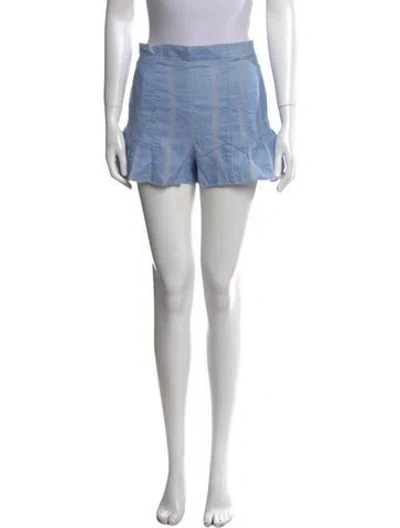 Pre-owned Lemlem Mini Shorts In Blue
