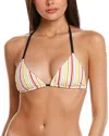 Lemlem Mokati Triangle Bikini Top In Multi